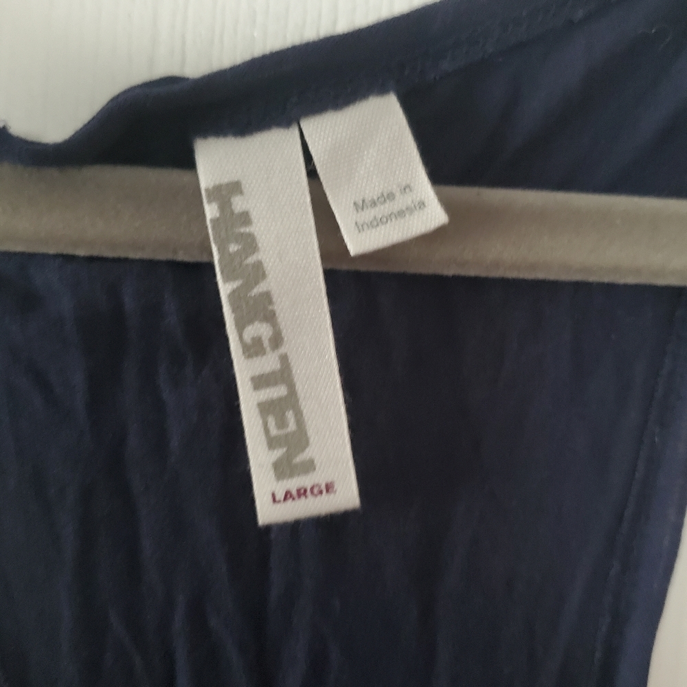 Hangten multicolored tank with size rushing with drawstring size large - Picture 4 of 6